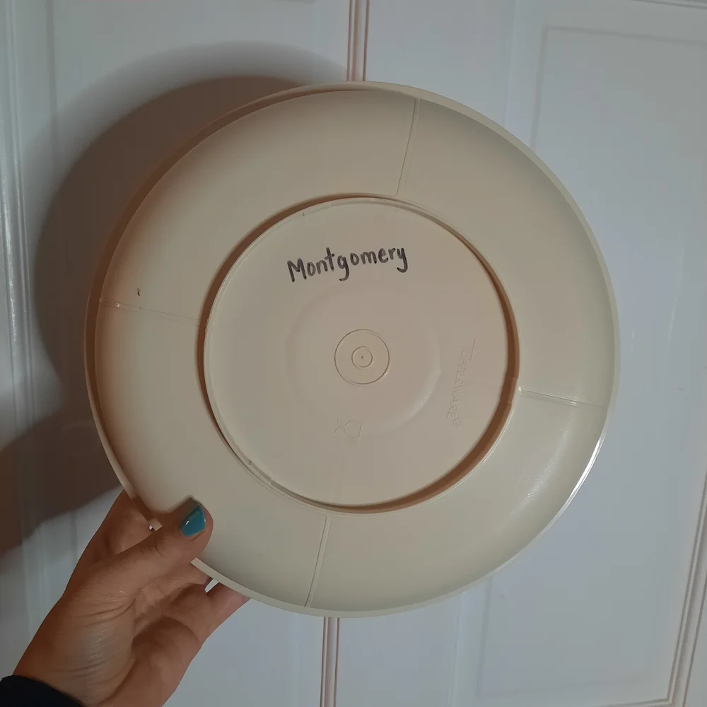 Vintage‎ Tupperware Divided Serving Tray
